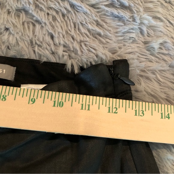 DL1961 Women’s 29 Haven Coated Asphalt High Rise Legging  Black Jean Witchy - Picture 12 of 16